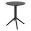 Ensemble bistro 3 pièces avec chaises empilables l 23,6 po Farrah-87528005