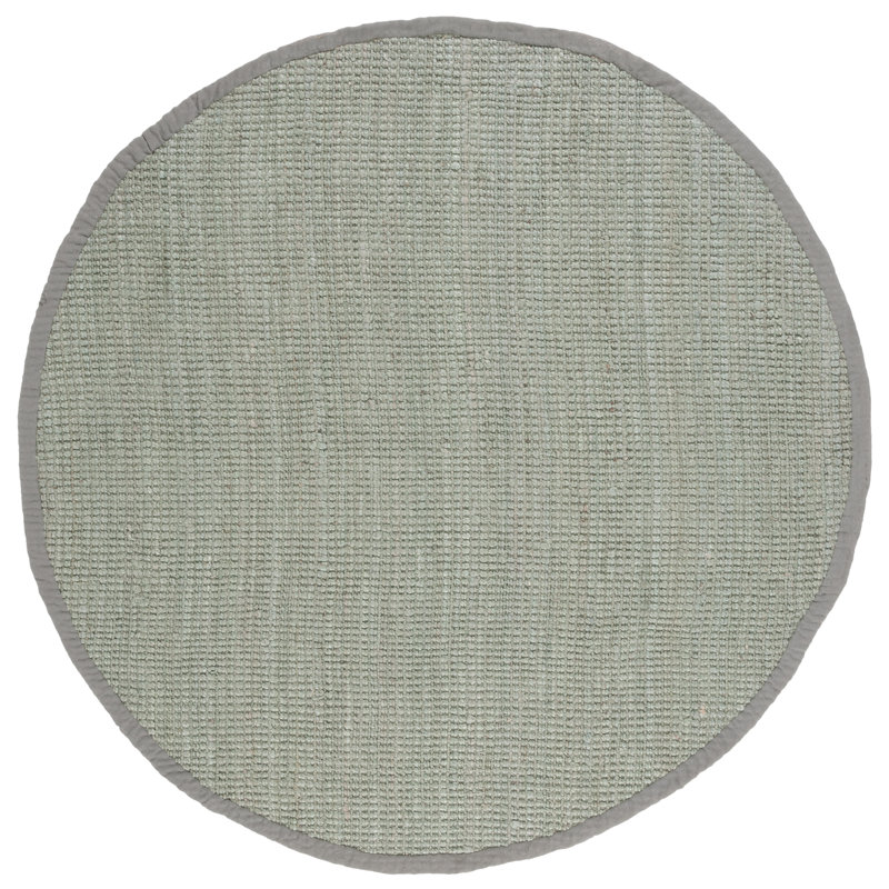 Calidia Handwoven Jute Area Rug, Rond 9 pi