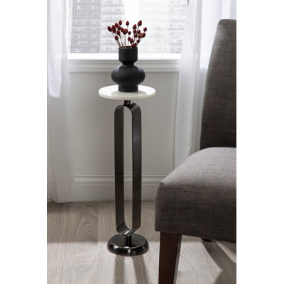 Table ronde en marbre