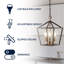 Lustre géométrique à 3 lumières Kay-769275281