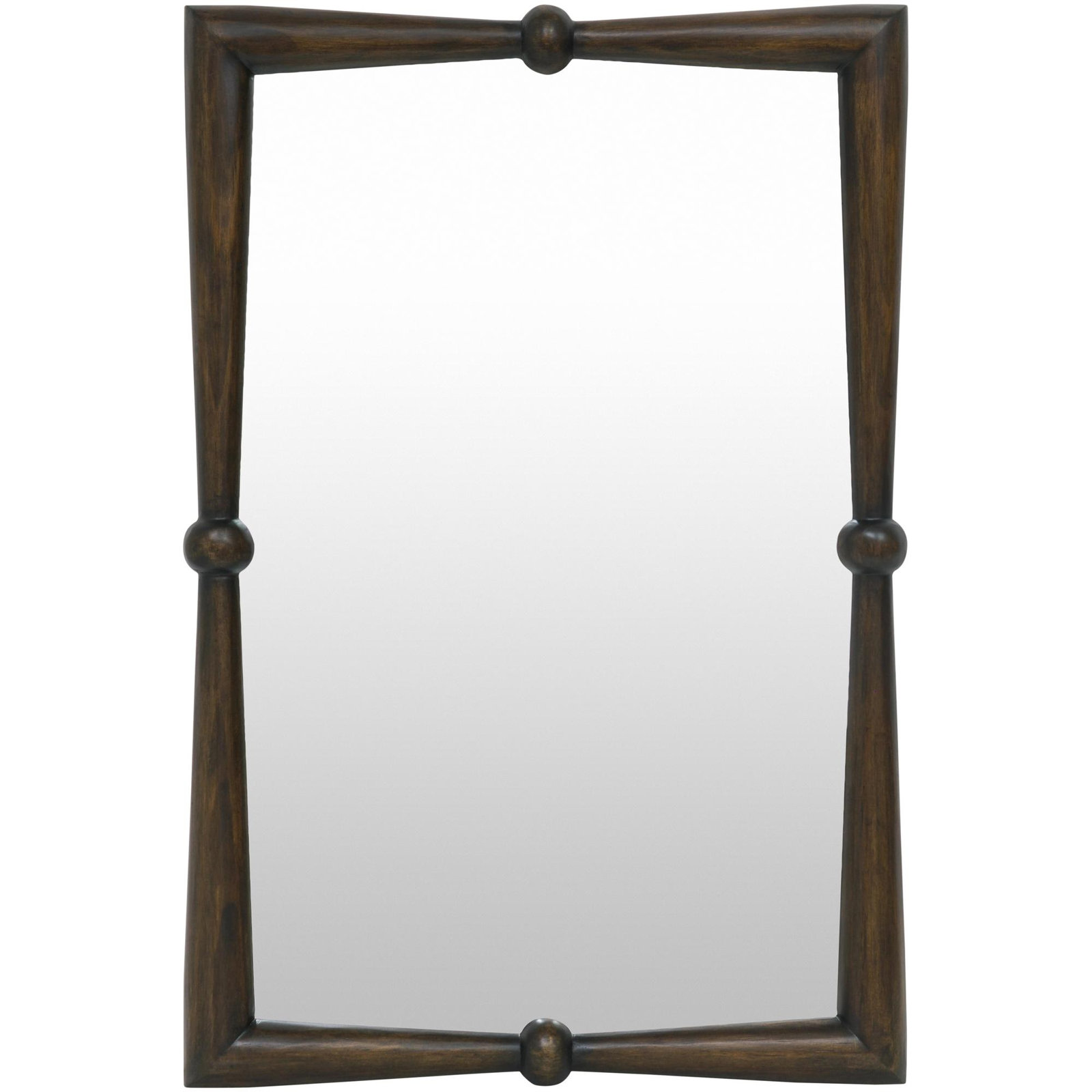 Prosper Pine Accent Mirror, 36" x 24", Brown