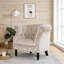 Fauteuil club en velours