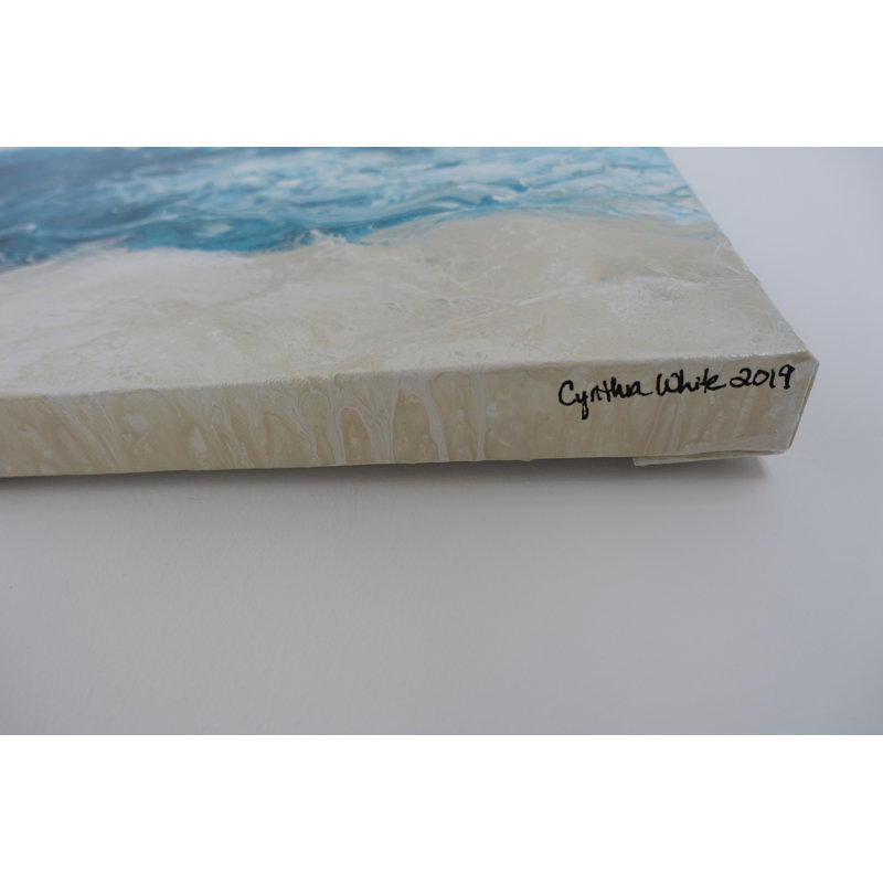 Crashing Surf Painting by Cynthia White