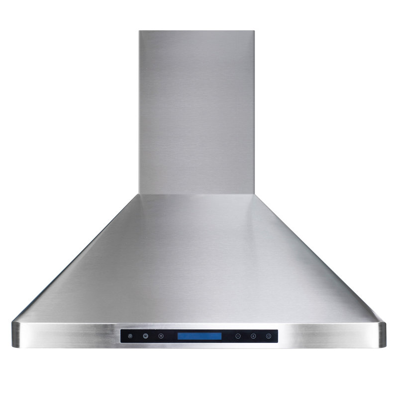 29.6" 600 CFM Wall Mount Range Hood in Stainless Steel