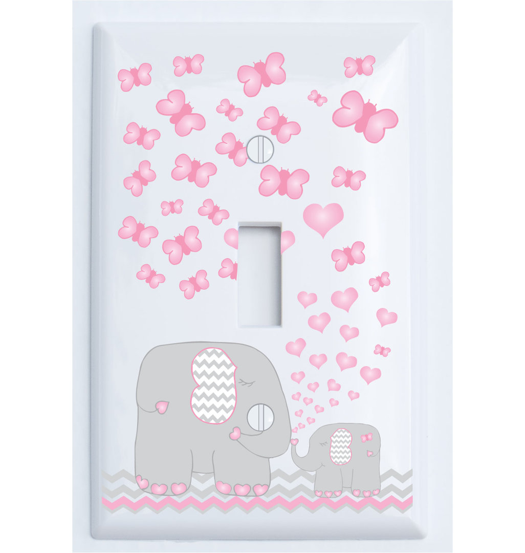 Elephant People 1 - Gang Toggle Light Switch Wall Plate Presto Chango Decor