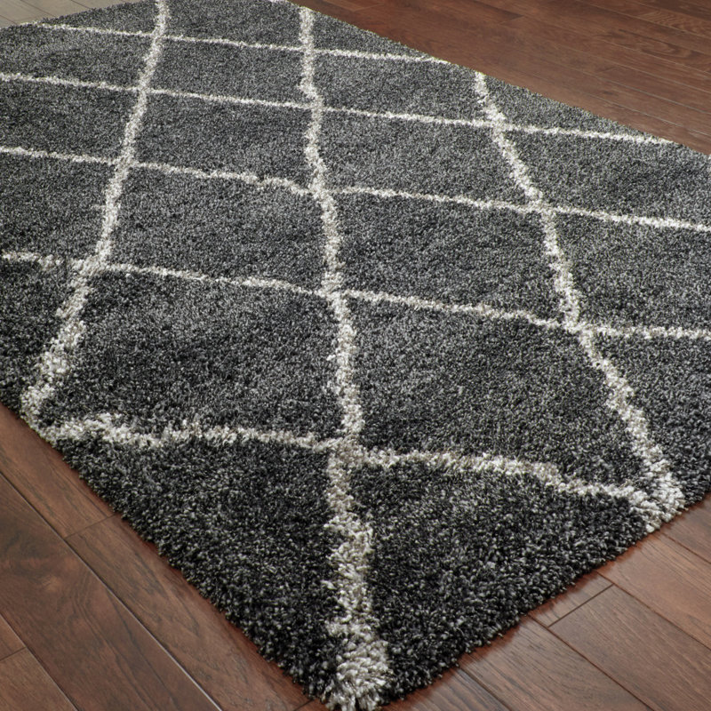 Sayer Performance Geometric Indoor Rug, Rectangle 9'10" x 12'10"