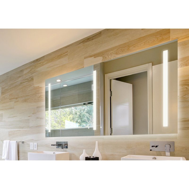 Bazan Wall Mirror, 38" H x 72" W