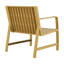 Ensemble de conversation extérieur 2 pièces 24,6 po x 27,2 po x 29,9 po jaune