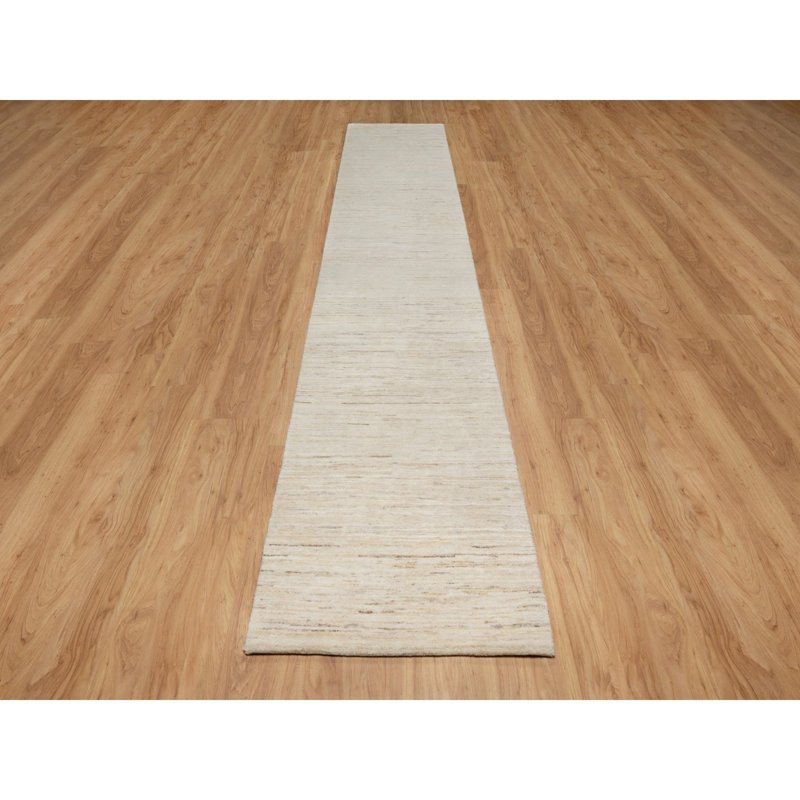 Tapis de couloir nouvel âge en laine 2 pi 6 po x 13 pi 10 po Troyer