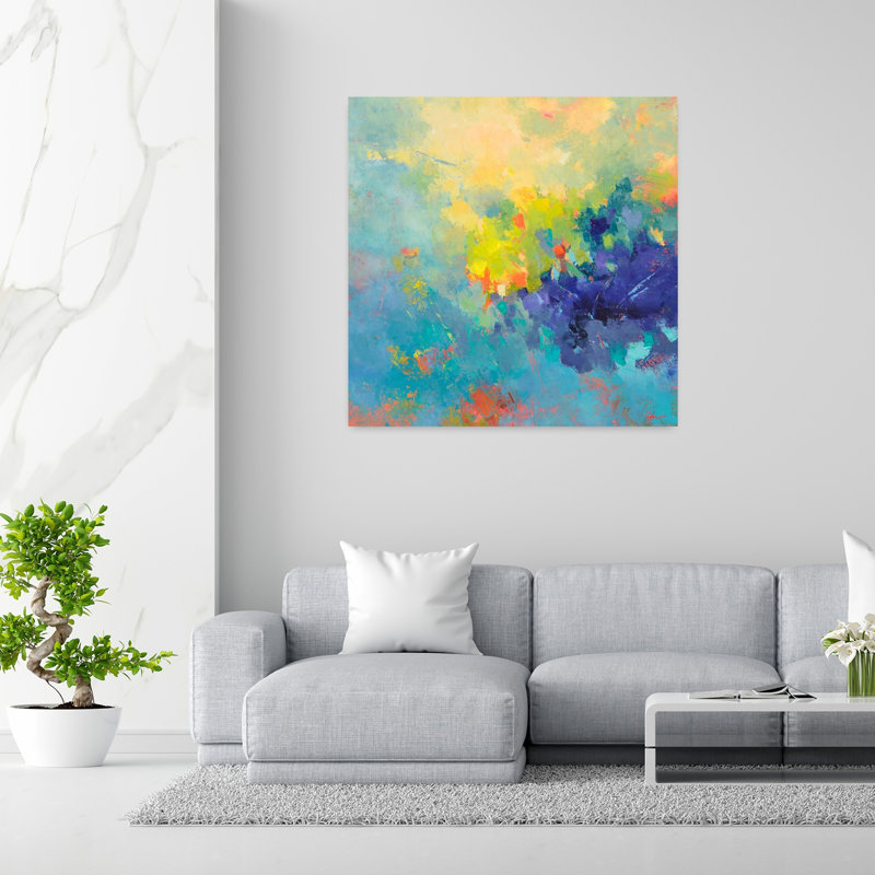 Tempest Abstract Contemporary Art, 48" H x 48" W