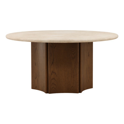 Oja 59" Pedestal Dining Table