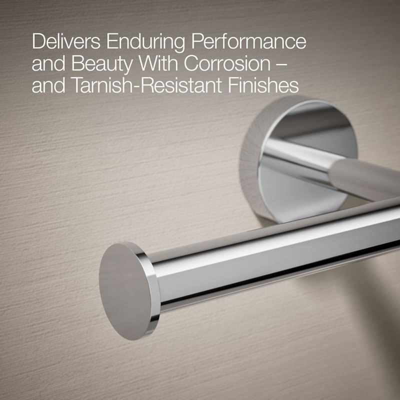 Double Toilet Tissue Holder, Polished Chrome