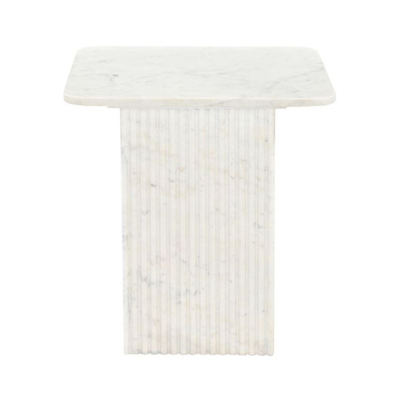 Table d'appoint en marbre Jonas