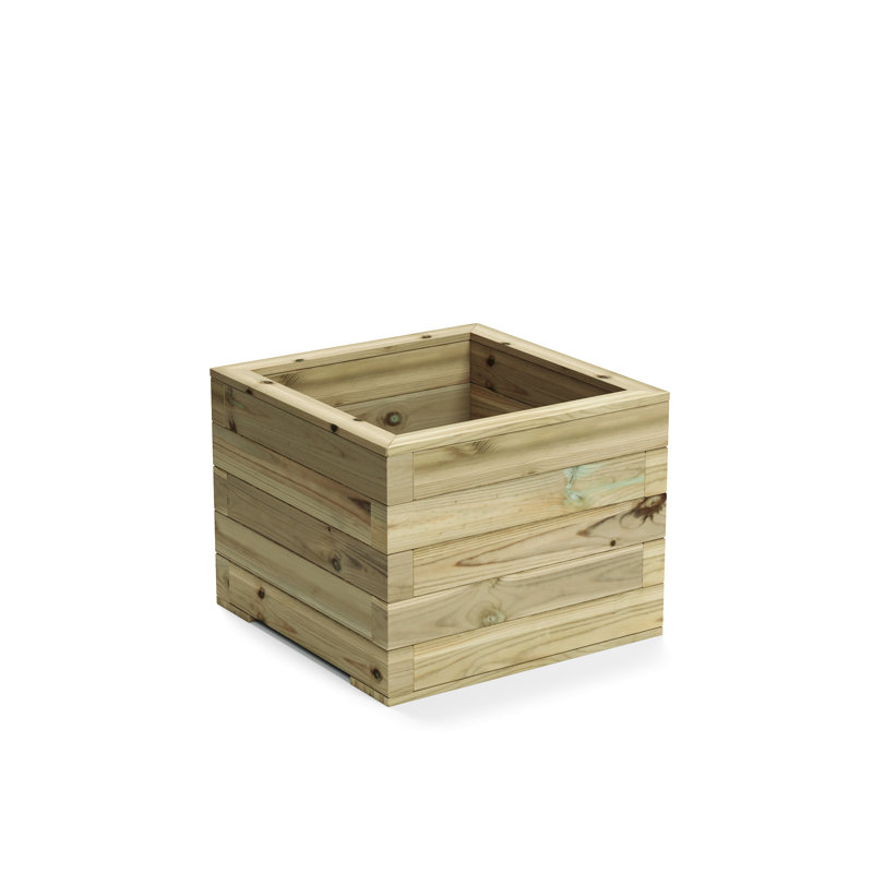 43 x 43cm Square Tanalised Planter