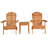 Malaya Eucalyptus Outdoor 2 Person Seating Group