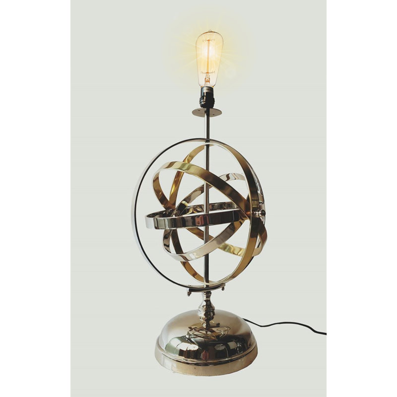 Stanleytown Metal Desk Lamp, Bronze Silver