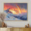 Rainbow Over The Snowy Peaks I - Rainbow Wall Art-175908766-175908840