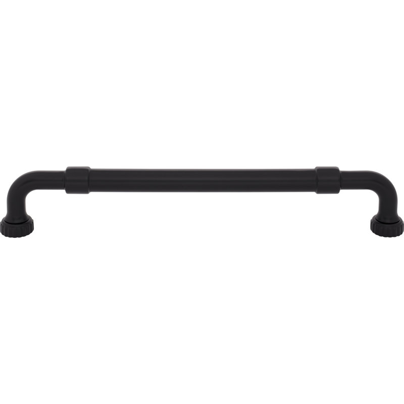 Holden Appliance Pull, Flat Black, 12" Center To Center