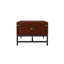 Table basse à quatre pieds avec plateau relevable et rangement Adeem