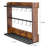 Trinh Wall - Mounted 3 - Tier Mug & Key Organizer Rack with 15 Hooks