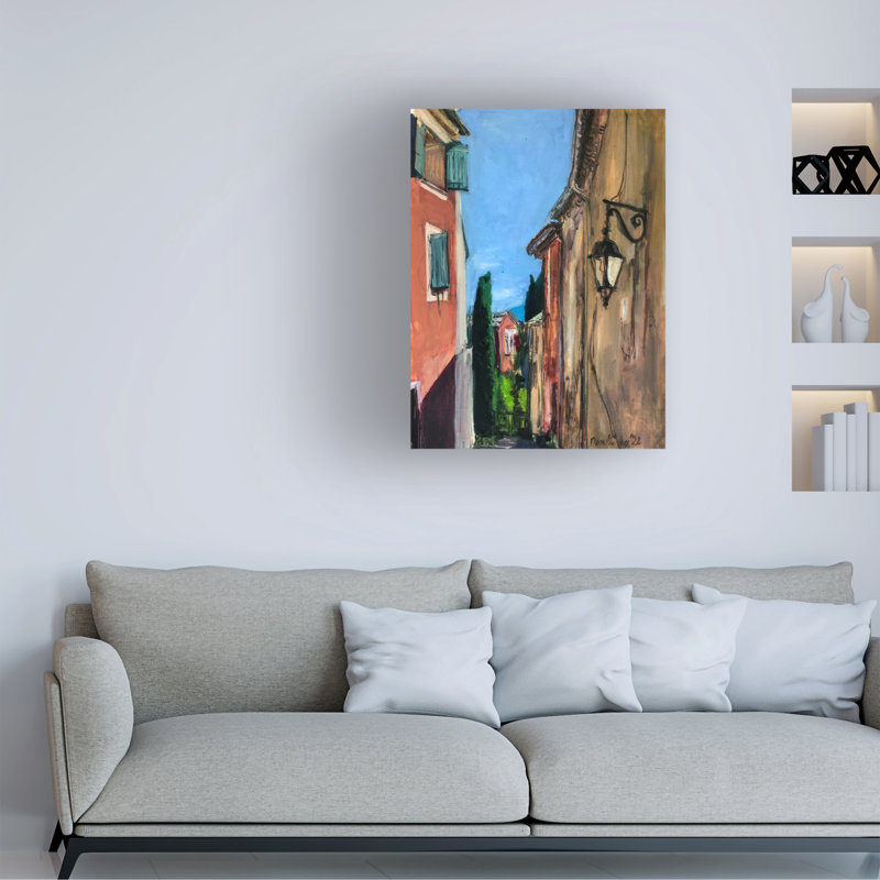 Art sur toile par Dora Krincy, H 24 po x l 32 po
