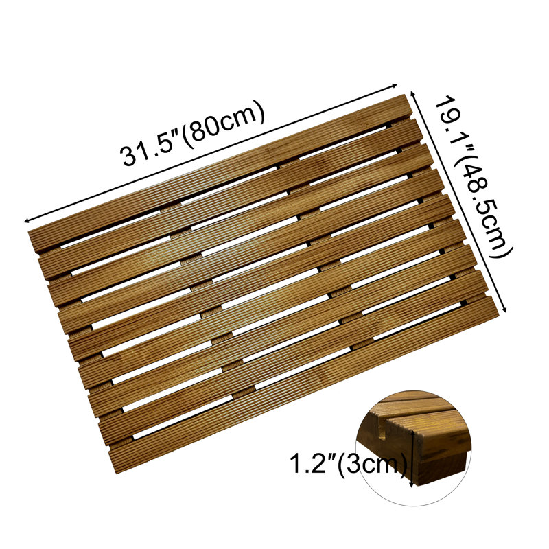 Mccollom Non-Slip Shower Mat