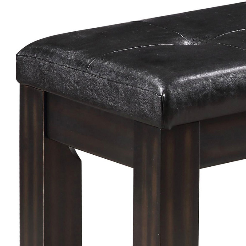 Bench With Tufted Cushion