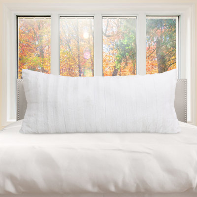  Housse et insert rectangulaires en fausse fourrure