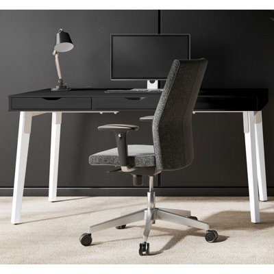 Kassandra Solid Wood Base Writing Desk