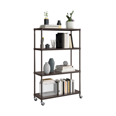 36" W 4-Tier Steel Shelving
