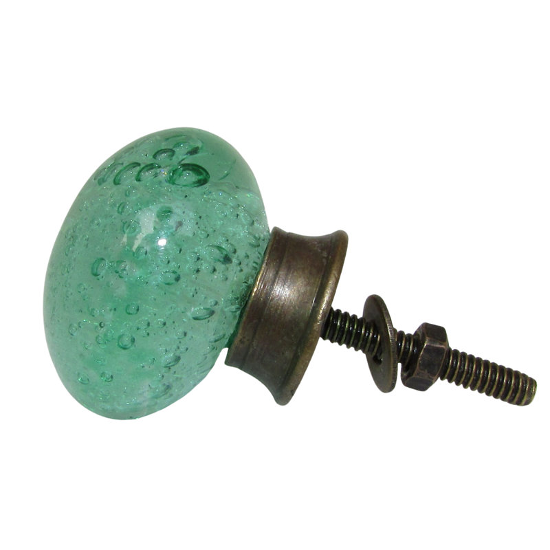 Oversized 1 11/16" Diameter Mushroom Knob Multipack, Green