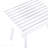 Solid Wood Slatted Bench - 19-Inch Length-1234880076