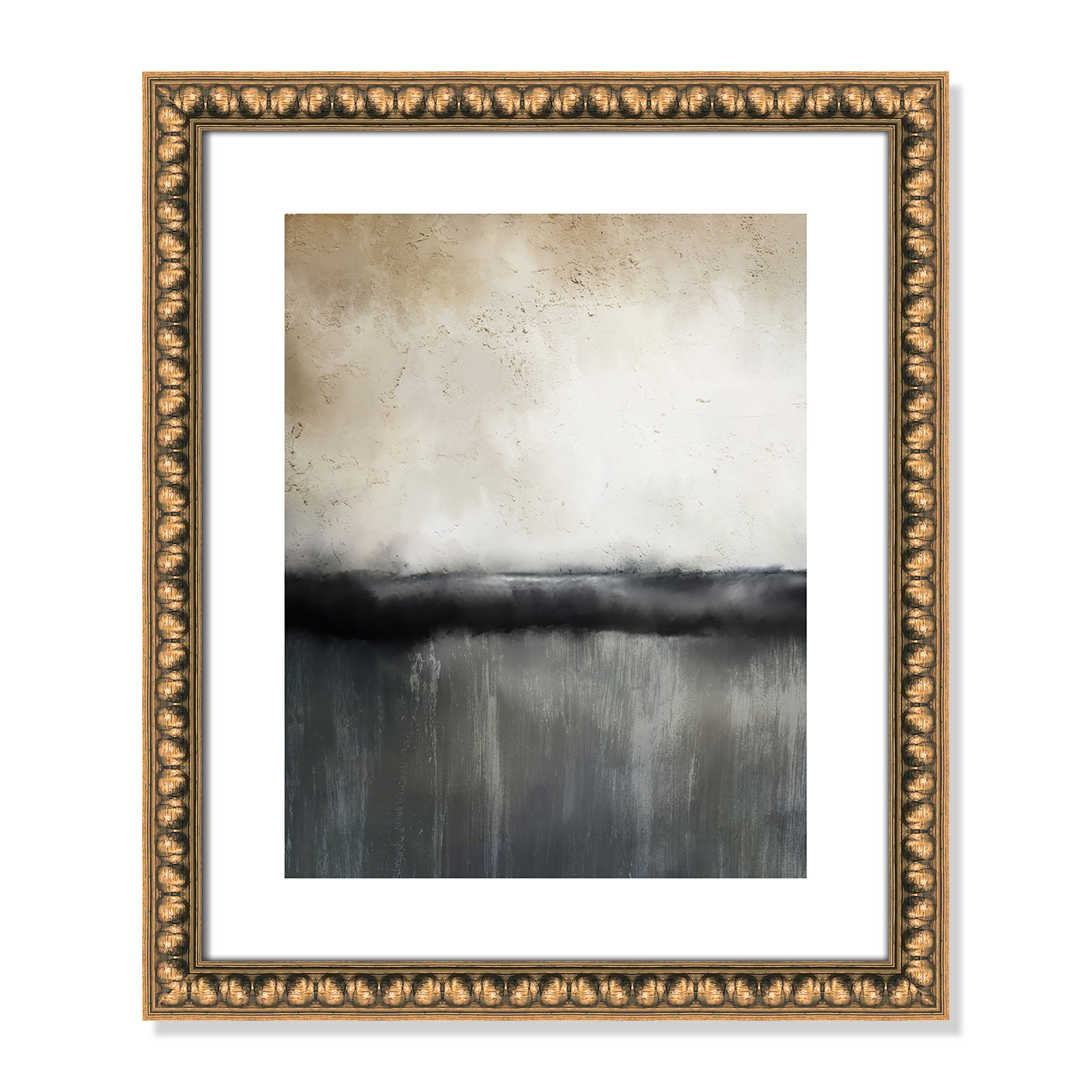 Sunset by Kimberly Allen Print, Picture Framed Paper, 23" H x 17" W, Gold