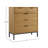 Davin 5-Drawer Dresser, Natural Oak