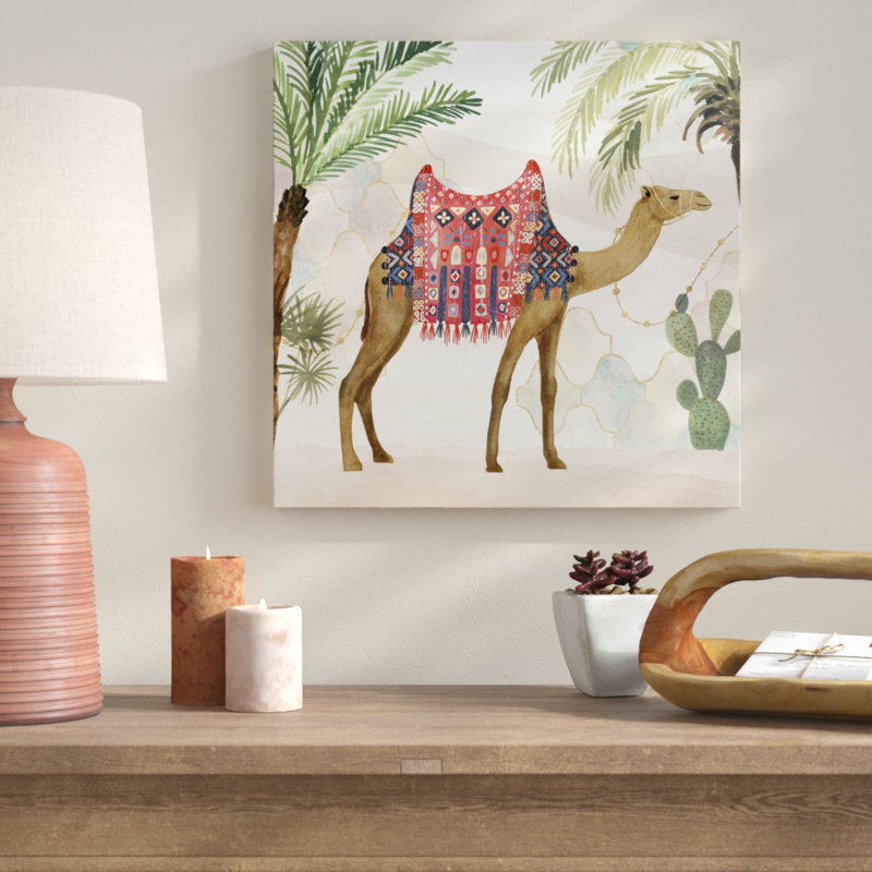 Meet Me In Marrakech I by Victoria Borges - Wrapped Canvas Painting, 51cm H x 51cm W