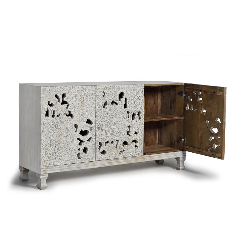 Tulley 150cm Solid Wood Sideboard