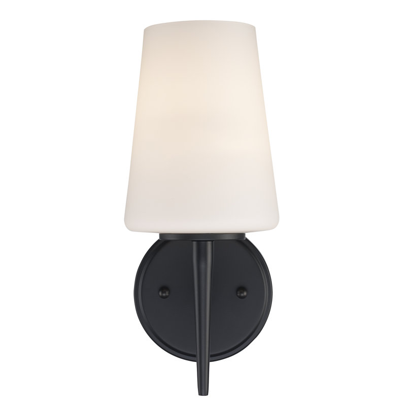 Lonnard 1 - Light Wall Sconce, Black