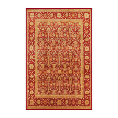Tapis oriental rouge / beige Odistanus