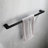 304 5 Bathroom Hardware Kit, Matte Black, Rust-, Tarnish-, Simple & Design For Bathroom, Kitchen, Living Room Accessories 304, Scratch-, Modern Kitchen Renovation-212049433