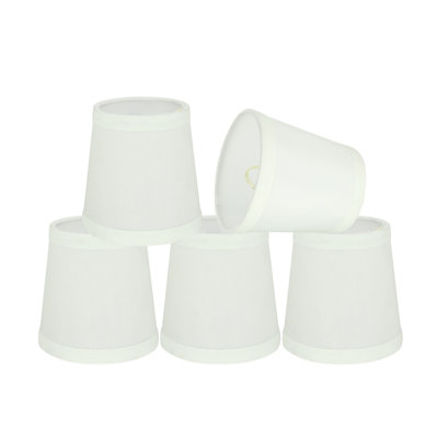 4'' H Cotton Empire Lamp Shade