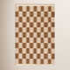 Freya Checkered Hand Woven Wool Rug