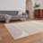 Apollo Modern Swirl Metallic Rug Bronze/Grey-93557128