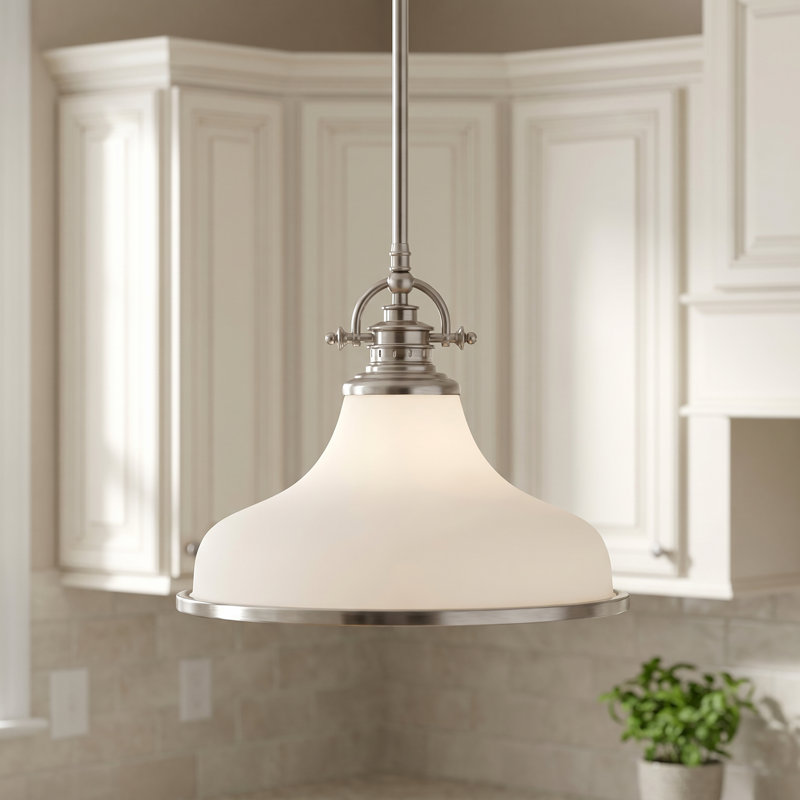 Luminaire suspendu en dome à 1 lumière