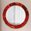 Huldar Glass Flat Wall Mirror