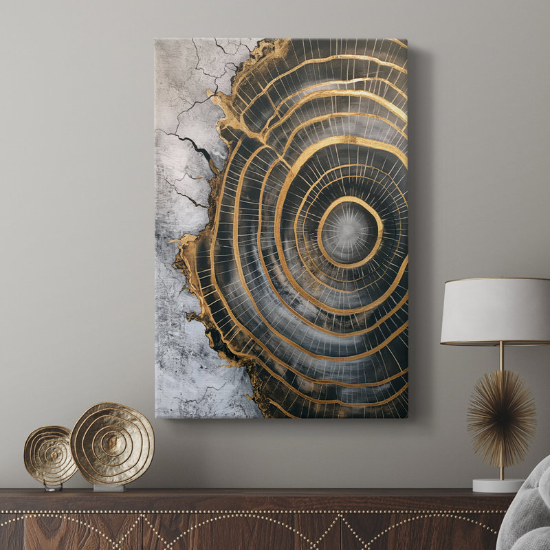 ABSTRACT Series CCL XXIV - Cavas de galerie sur mesure, H 18 po x l 12 po