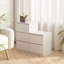 32cm W Solid Wood Bedside Table