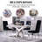 Adalid Metal Base Dining Table