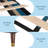 Twin Upholstered Platform Bed Frame, Fabric Headboard, Metal Frame with Wooden Slats, Twin Size, Modern Bedroom Use ,Black-1650802873-1650802872