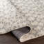 Tapis gris à poils longs Armand-1811346290