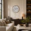 Metal Analog Wall Clock